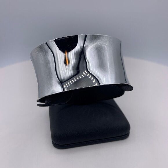 Ring, new, no tags, solid 925 sterling silver, tiny golden star motif - Picture 9 of 16